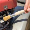 Brass bristle parts cleaning brush PW40