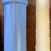 Parts washer filter canister and filtration elements