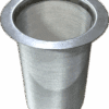 stainless steel parts washer drain strainer 500-micron mesh