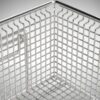 stainless steel parts washer basket for industrial cleaning industrial parts washer basket with open mesh design heavy duty parts washer basket for solvent and aqueous systems rectangular stainless steel basket for parts washing applications