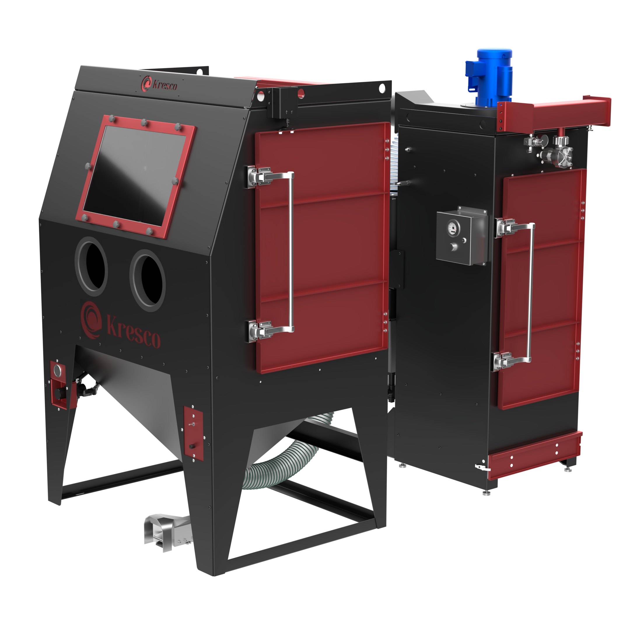 ECAB Series – Sandblasting Cabinets with Media Reclaimer