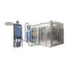 Kresco blast room with MRS200 and MSW1200 pneumatic media recovery system