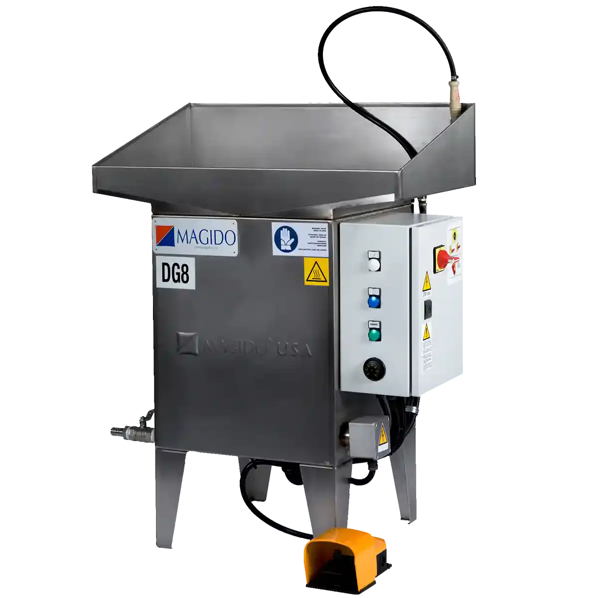 Magido DG-8 Heated Manual Parts Washer Sink