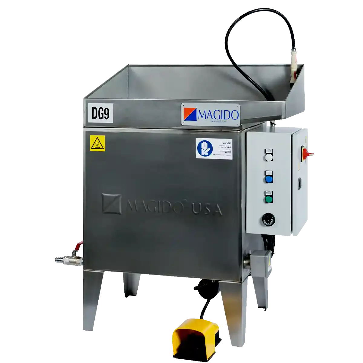 Magido DG-9 Heated Manual Parts Washer Sink