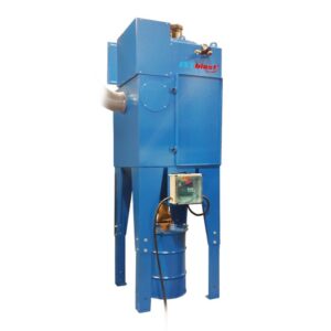 Kresco DCM600-1800 cartridge dust collector for sandblast cabinets and abrasive blast rooms
