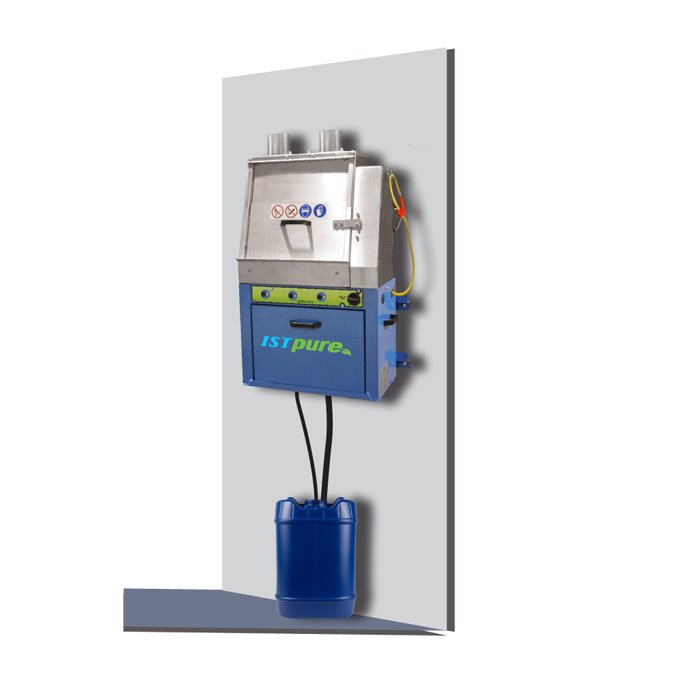 Kresco gwa200 wall mounted automatic spray gun washer