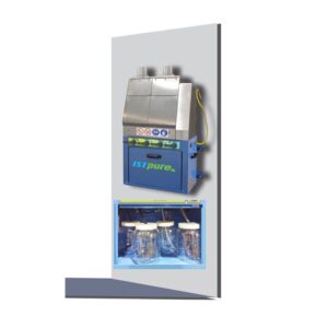 Kresco gwm100 twin wall mounted manual spray gun washer