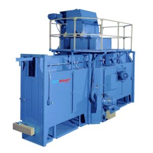 Kresco monorail flow-through sandblast system