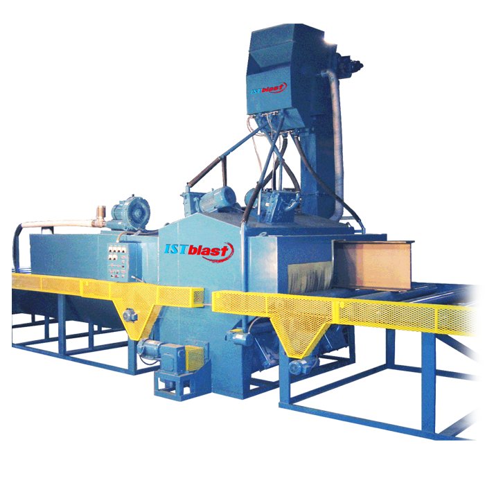 Kresco steel plate and structural steel blast machine