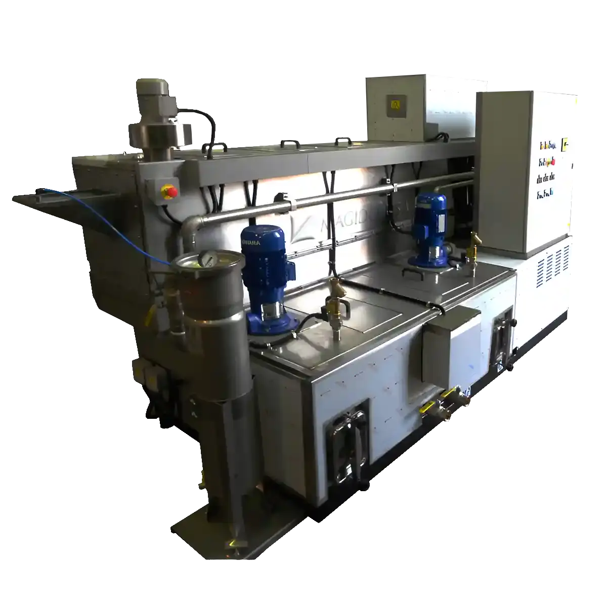Magido Spira SP320/2 Rotary Drum Parts Washer (Wash, Rinse & Dry)