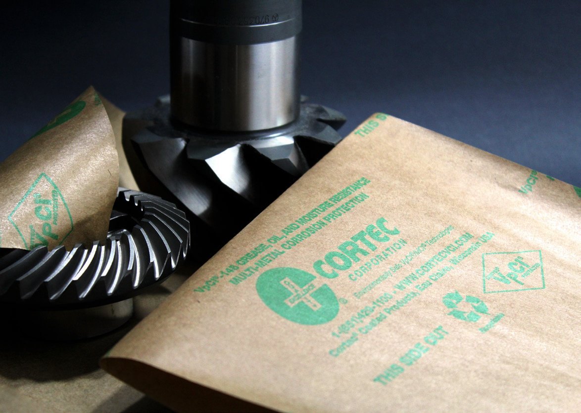 VpCI-146 Multimetal VCI Kraft Paper – 35# 6" x 6" Sheets (Cortec® VpCI®-146)